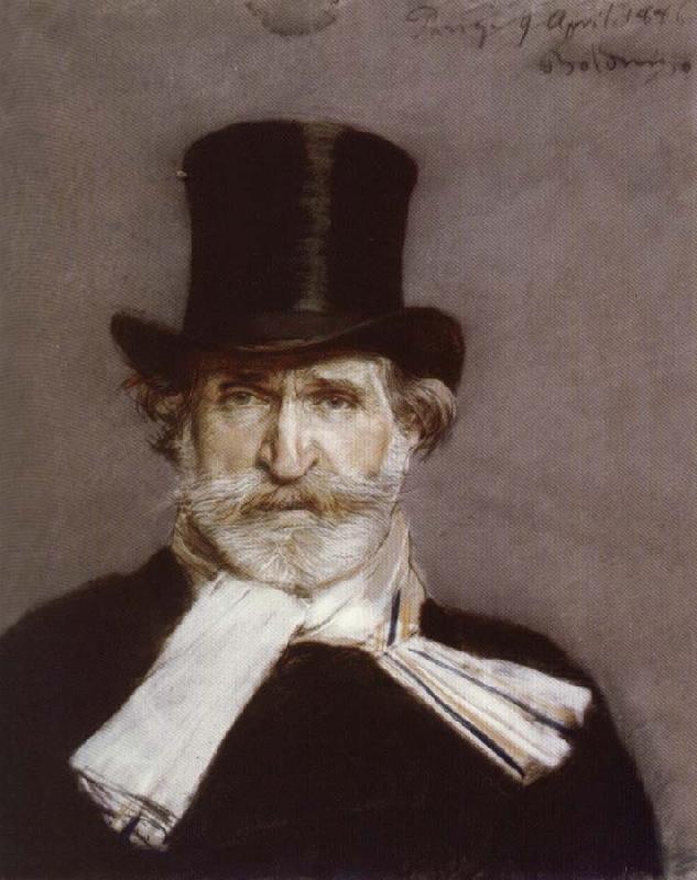 Giovanni Boldini Portrait of Giuseppe Verdi